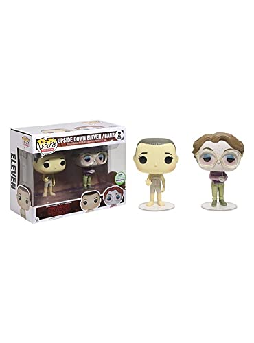 Funko Pack 2 Figures POP. Stranger Things Upside Down Eleven & Barb eccc 2017 Exclusive
