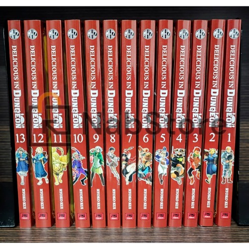 DELICIOUS IN DUNGEON Manga Set Vol. 1-13 English Version Ryoko Kui Comic Book