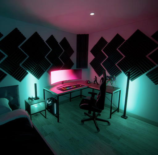 Acoustic Foam Panels For Streaming - Eliminate Echoes And Get Better Sound Clarity