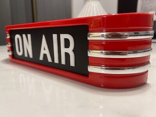 ON AIR light up sign Art Deco JUNE SALE Free UK Shipping  | eBay