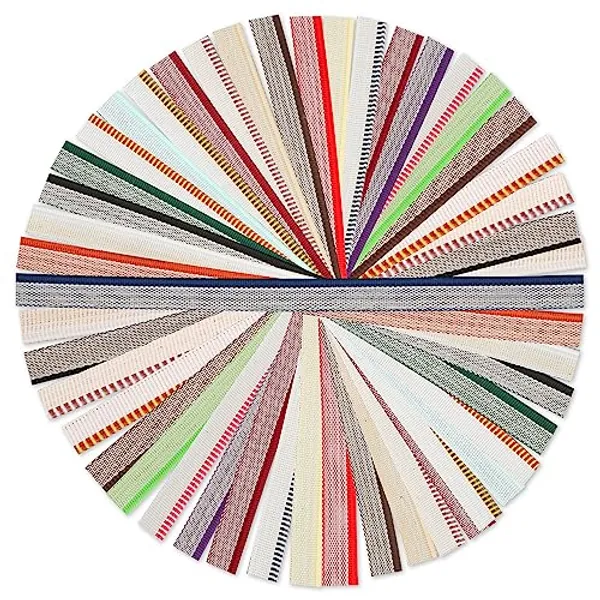 48st Buchbinde Stirnbänder, 30x1,27cm 24 Farben Buch Stirnband Buchbindung Buchbinde Buchdekor für Buchbindeanfänger Buchreparatur Buchdekoration