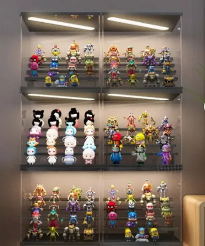 Acrylic Display Cabinet w/ Built in Lighting 