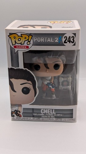 Funko Pop! Vinyl: Portal 2 - Chell (mit Portal Gun) #243 Open Box Neu