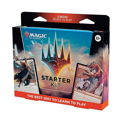 Magic: The Gathering Einsteigerpaket 2023 – Spielen lernen mit 2 spielfertigen Decks + 2 Codes, um online zu spielen (Fantasy-Kartenspiel für 2 Spieler) (Englische Version) - Starter Kit