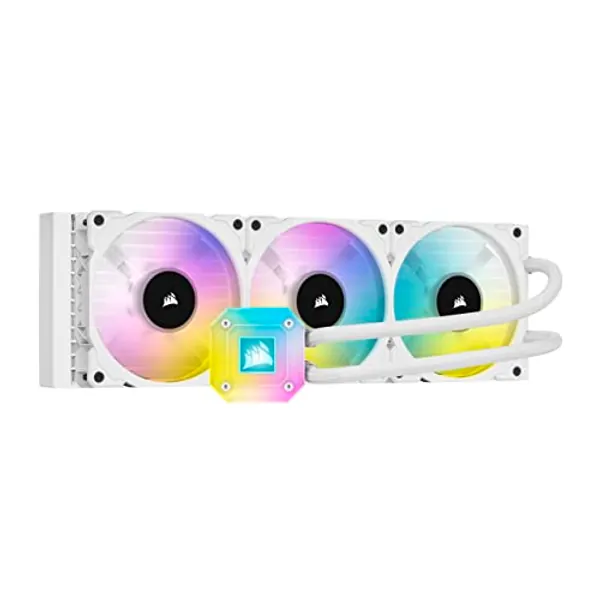 Corsair iCUE H150i Elite Capellix Liquid CPU Cooler - White