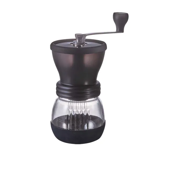 Hario MSCS-2DTB Ceramic Coffee Mill -"Skerton Plus" , Glass