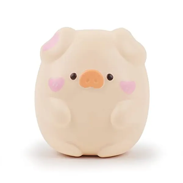 Anboor 4.3" Squishies Toy Shy Pig Kawaii Soft Squishies Animals Toy Slow Rised Squeeze Piggy Squish Stress Relief for Kid Adult Toys