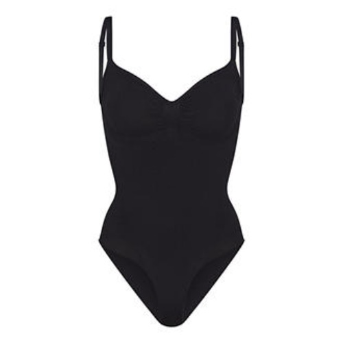 SKIMS SEAMLESS SCULPT Brief Bodysuit Onyx - Onyx