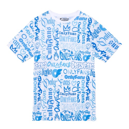 Patterned Tee - Fonts | M