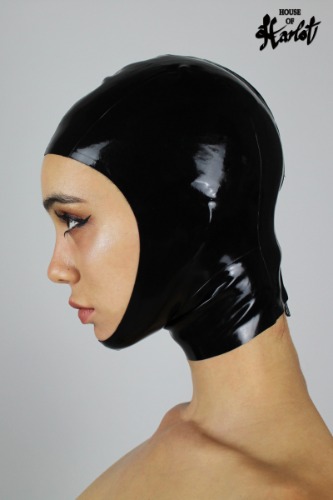 REMI OPEN FACE HOOD | SMALL / BLACK