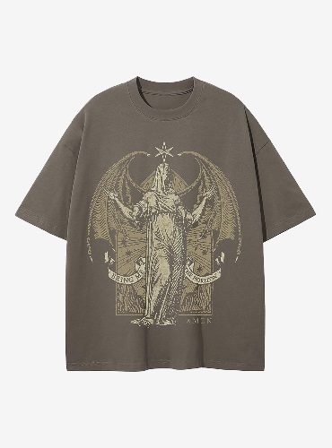 Bring Me The Horizon Winged Creature Boyfriend Fit Girls T-Shirt