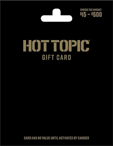 Hot Topic Gift Card - 0 - Traditional