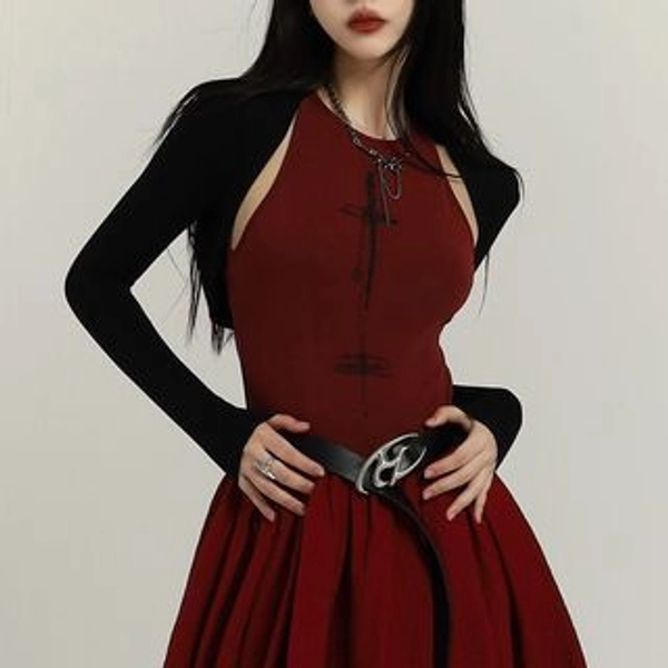 Long-Sleeve Back Shrug