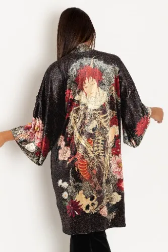 SPIRIT OF A DRAGON VELVET ROBE