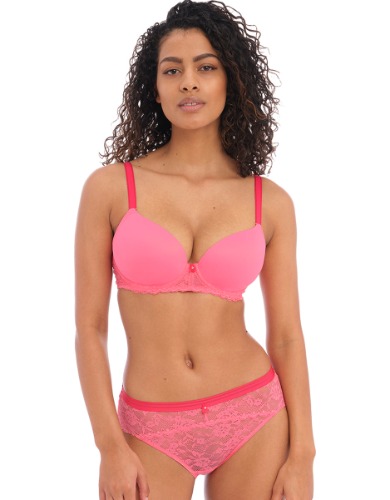 Freya Offbeat Demi Moulded Bra Pink | 10G