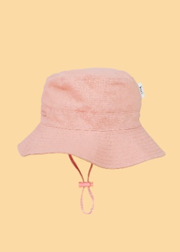 Cotton Sun Hat | Dusty Rose / XS