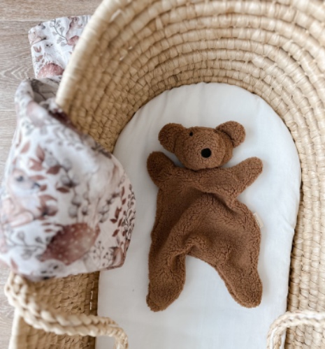 Little Teddy Comforter Toy - Brown | Default Title