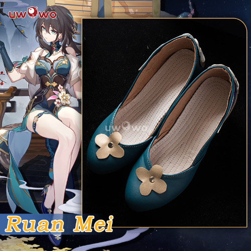 Uwowo Honkai Star Rail Ruan Mei RuanMei HSR Cosplay Shoes - 39