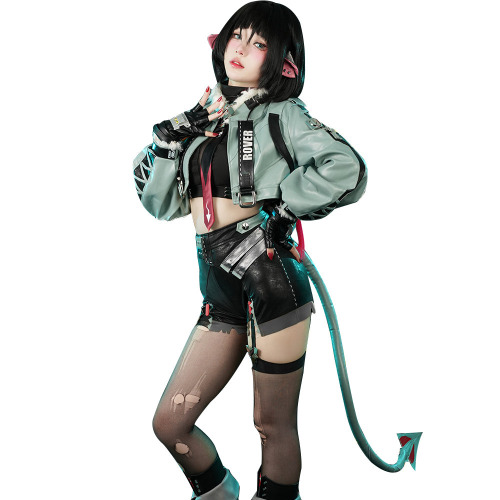 【Ready For Ship】【Size S-3XL】Dokidoki-R Game Zenless Zone Zero Cosplay Jane Doe Costume | Costume Only-M-Ready For Ship