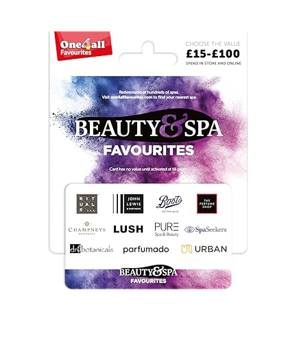 One4all Beauty & Spa Favourites - UK Redemption - Delivered by post - 30 - One4all