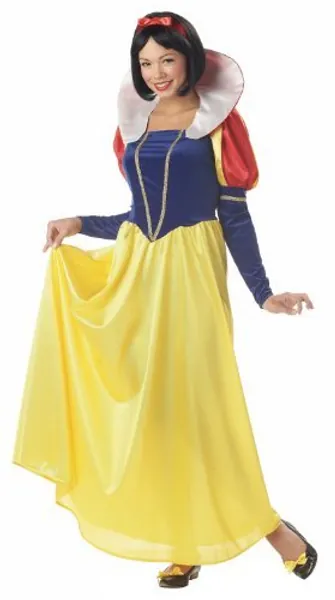 Costume Carnevale Travestimento Biancaneve principessa disney film - sexy donna