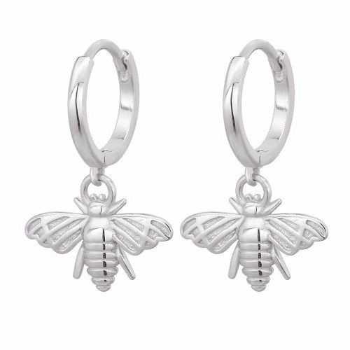 Orecchini Da Donna,Orecchini A Bottone Con Orecchio Orecchini A Bottone In Argento Sterling 925 Orecchini A Forma Di Ape Animale Per Le Donne Regali Di Gioielli Da Sposa Di Compleanno Da Don