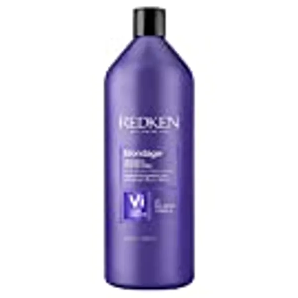 REDKEN Blondage Color Depositing Purple Shampoo For Blonde Hair | Hair Toner | For Blonde & Color Treated Hair | Neutralizes Brassy Tones In Blonde Hair | With Citric Acid