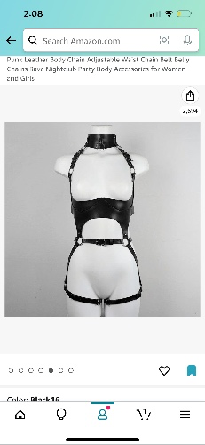 Strappy body restraints 