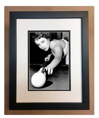 liz taylor framed picture