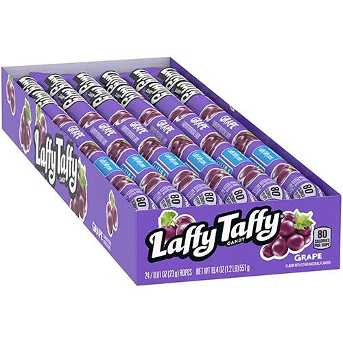 Laffy Taffy Rope - Case of 24 (Grape) - Grape