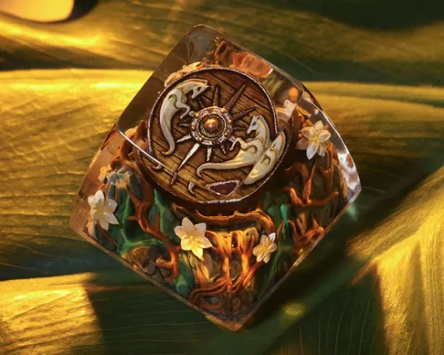 Barrow Shield Artisan Keycap