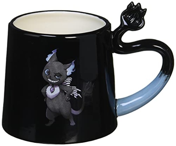 Sunart Disney SAN3426-8 Twisted Wonderland Grim Handle Mug, Large, 10.1 fl oz (300 ml) - 08.Grim