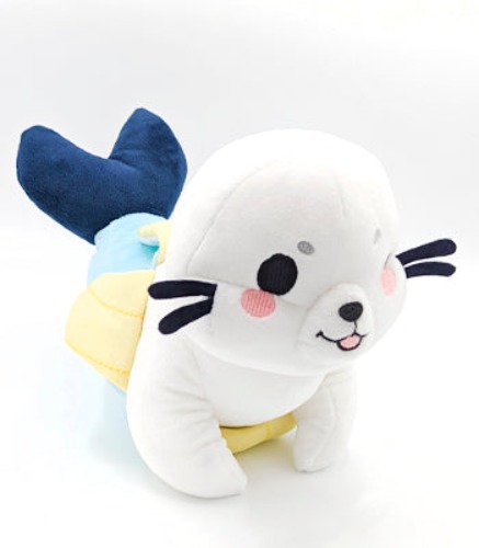 Blue Fresh Banana Seal Plush