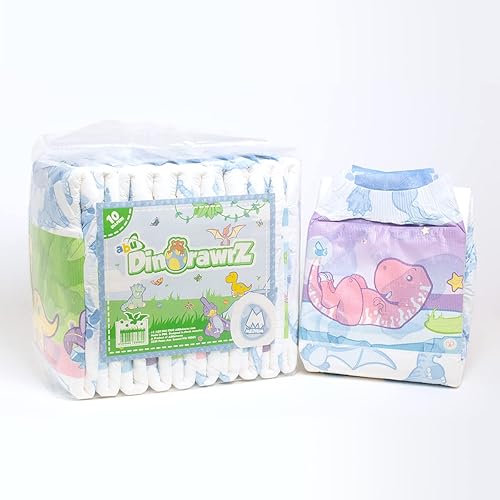 ABUniverse DinoRawrZ Diapers (Large) - Large