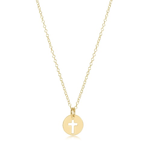 egirl blessed small necklace gold | Default Title