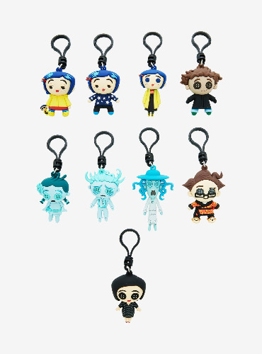 Coraline Characters Blind Bag Figural Bag Clip
