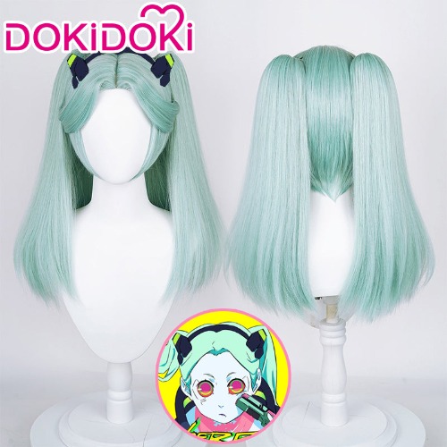 【Ready For Ship】DokiDoki Anime Cyberpunk: Edgerunners Cosplay Rebecca Cosplay Wig | Rebecca