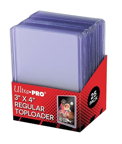 AMIGO 81579 Pro - Ultra Pro - Toploader 3"x 4" Ultra Clear 25s - 74427812225, Kunststoff