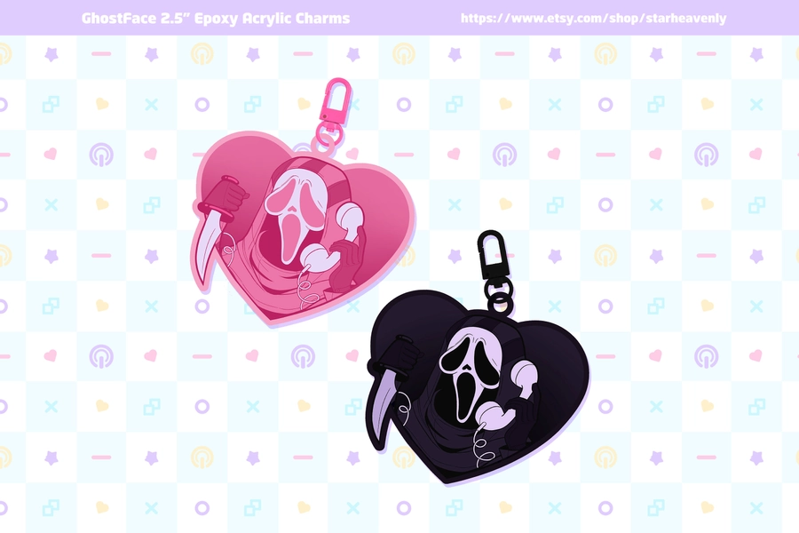 GF Slasher | Epoxy Acrylic Charms