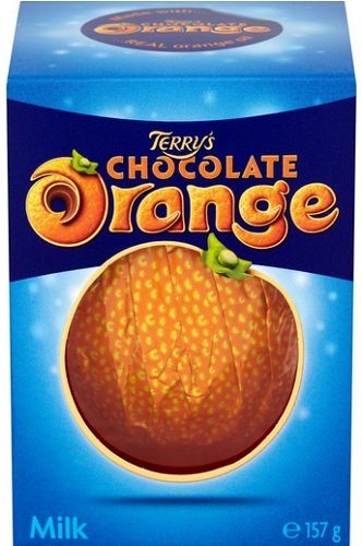 Imported from UK Terry's Chocolate Orange - British Milk Chocolate - 157 g - 1 Chocolate Ball