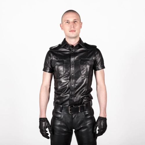 Huxley Leather Shirt | M
