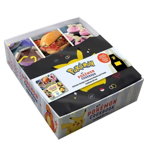 My Pokémon Cookbook: Delicious Recipes Inspired by Pikachu & Friends Cookbook Gift Set