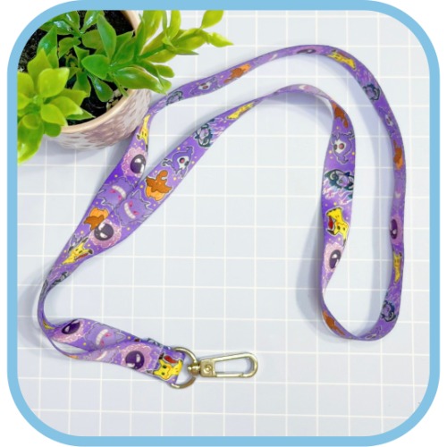 halloween pokemon lanyard