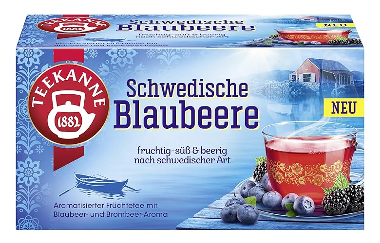 Teekanne Schwedische Blaubeere, 45 g