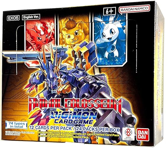 DIGIMON CARD GAME: ANIMAL COLOSSEUM BOOSTER BOX [EX05]