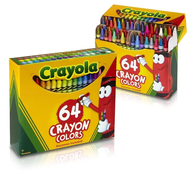 Crayola 64 Ct Crayons (Pack of 2)