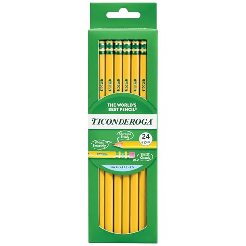 Ticonderoga #2 Pencils, 24 Count