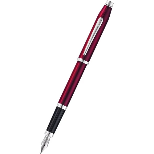 Cross Century II Fountain Pen (Transparent Plum)