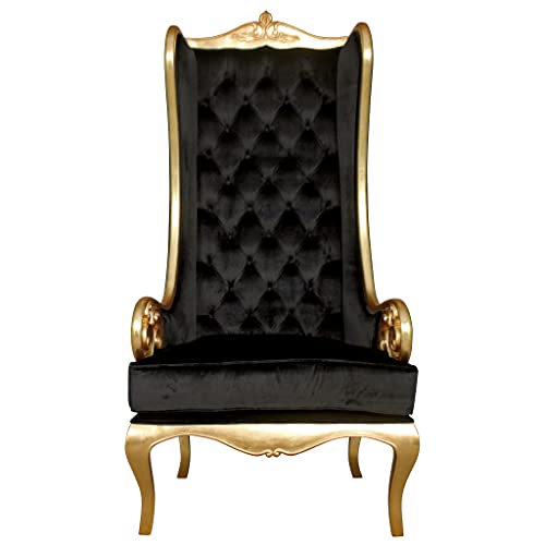 Design Toscano Palazzo Ducale Contemporary Wingback Throne Chair