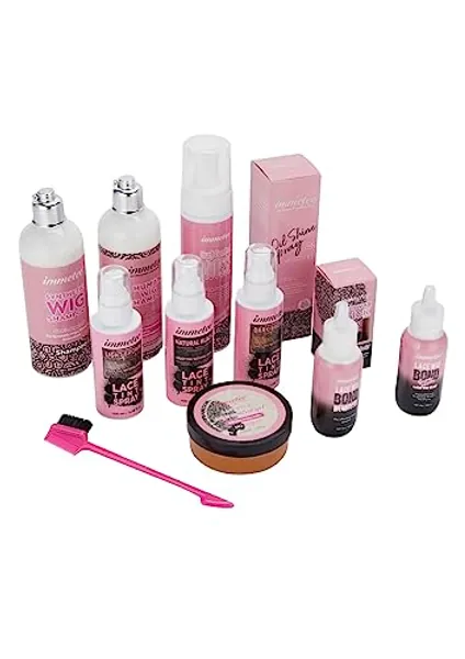 Lace wig install and care kit